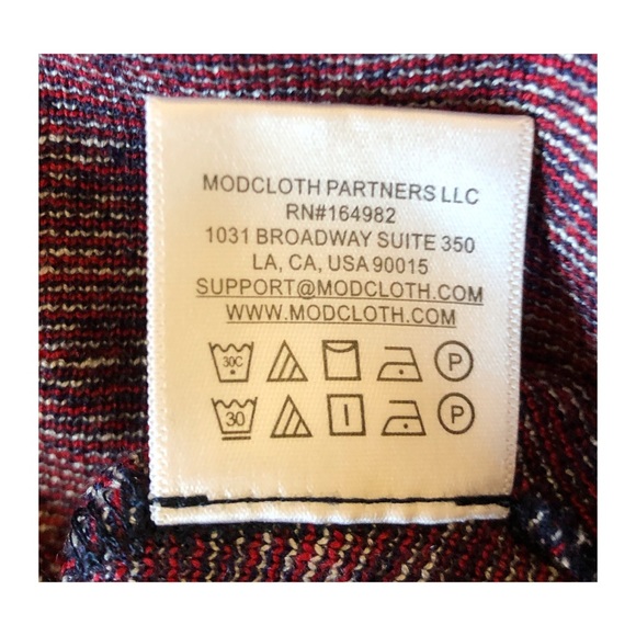 ModCloth Houndstooth A-Line Skirt NWT - Picture 9 of 11